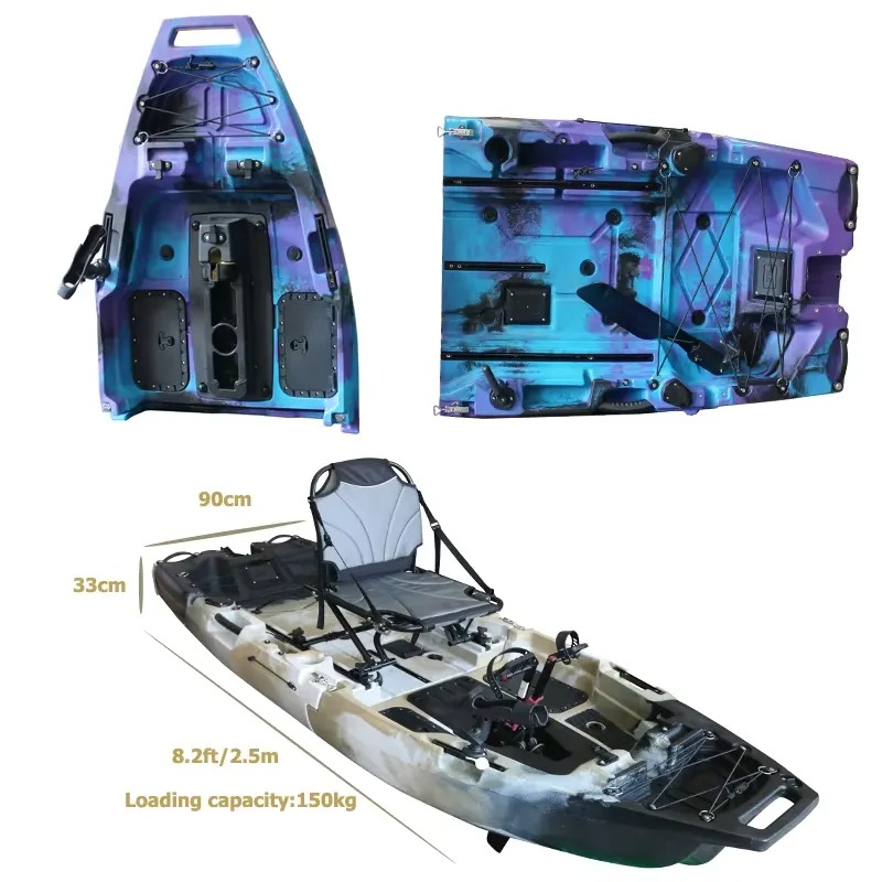 8ft Modular Single Seat Fin Pe - Fishing Kayak Seat recension och pris