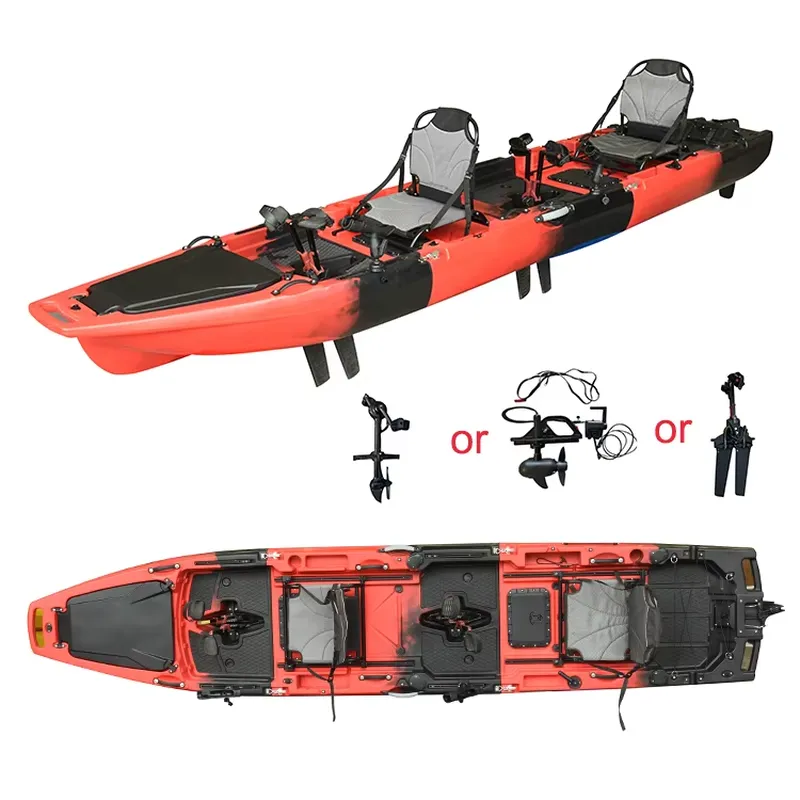Wholesale 14 FT HDPE 3 Section - Fishing Kayak Pedal Drive recension och pris