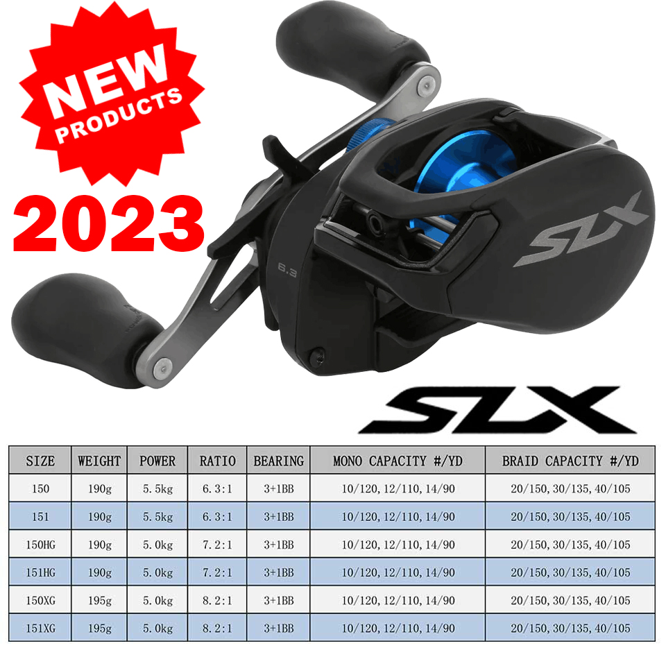 SHIMANO Baitcasting Reel SLX D - Kastking Reel Zephyr recension och pris