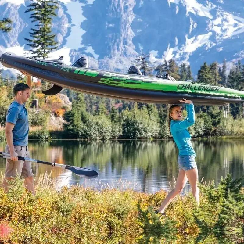 1/2 Person Kayaker Inflatable  - Fishing Kayak Inflatable recension och pris