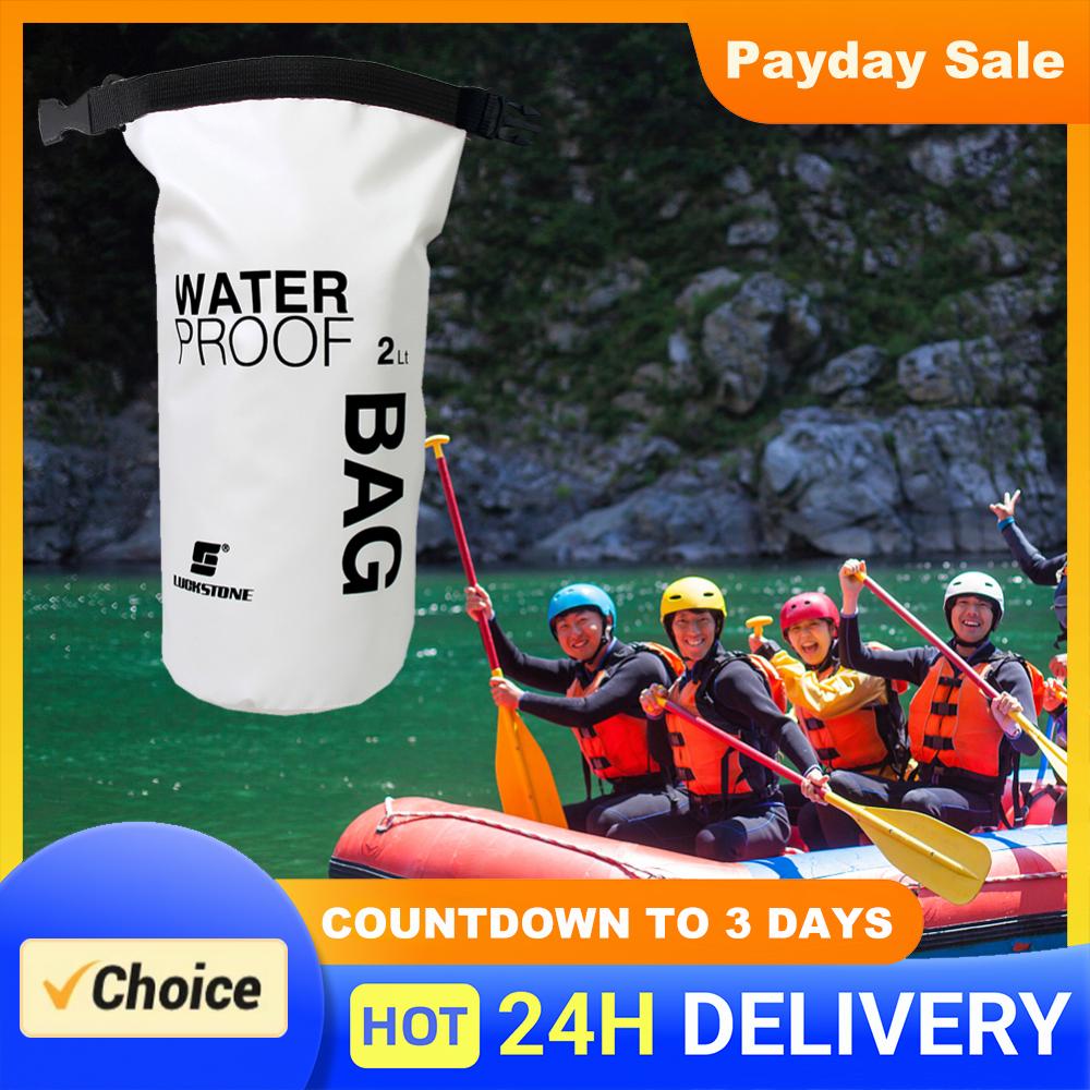 2L Swimming Water Bag Ultralig - Fishing Kayak Storage Bag recension och pris