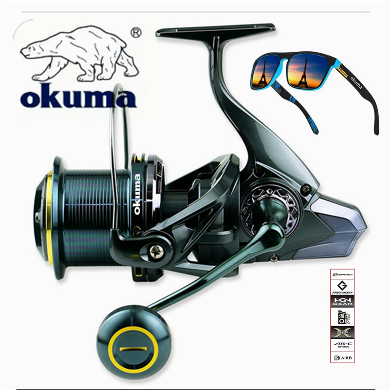 OKUMA Fishing Reel 9000-14000  - Abu Garcia Reel Max recension och pris